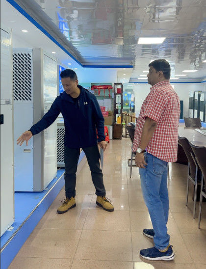 ข่าวล่าสุดของบริษัทเกี่ยวกับ ลูกค้ามาเยี่ยมบริษัทของเราในวันที่ 22 กุมภาพันธ์ 2525