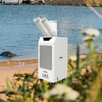 ราคาดี เครื่องทําความเย็นอากาศเคลื่อนที่ 220V 6L ด้วยพลังงานทําความเย็น 2.7KW ออนไลน์