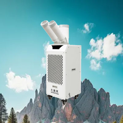 ราคาดี Portable Air Cooler with 6-liter Water Tank 360° Rotating Vents and 400 m³/h Airflow for Efficient Cooling ออนไลน์